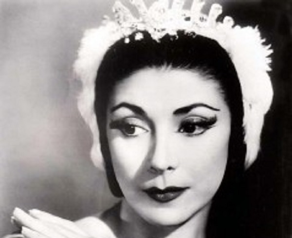 Дама с белыми камелиями